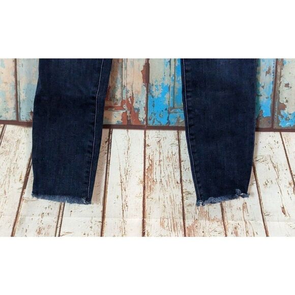 DL1961 Womens Size 24 Blue Florence Instasculp Mid Rise Denim Cropped Jeans - Picture 2 of 9